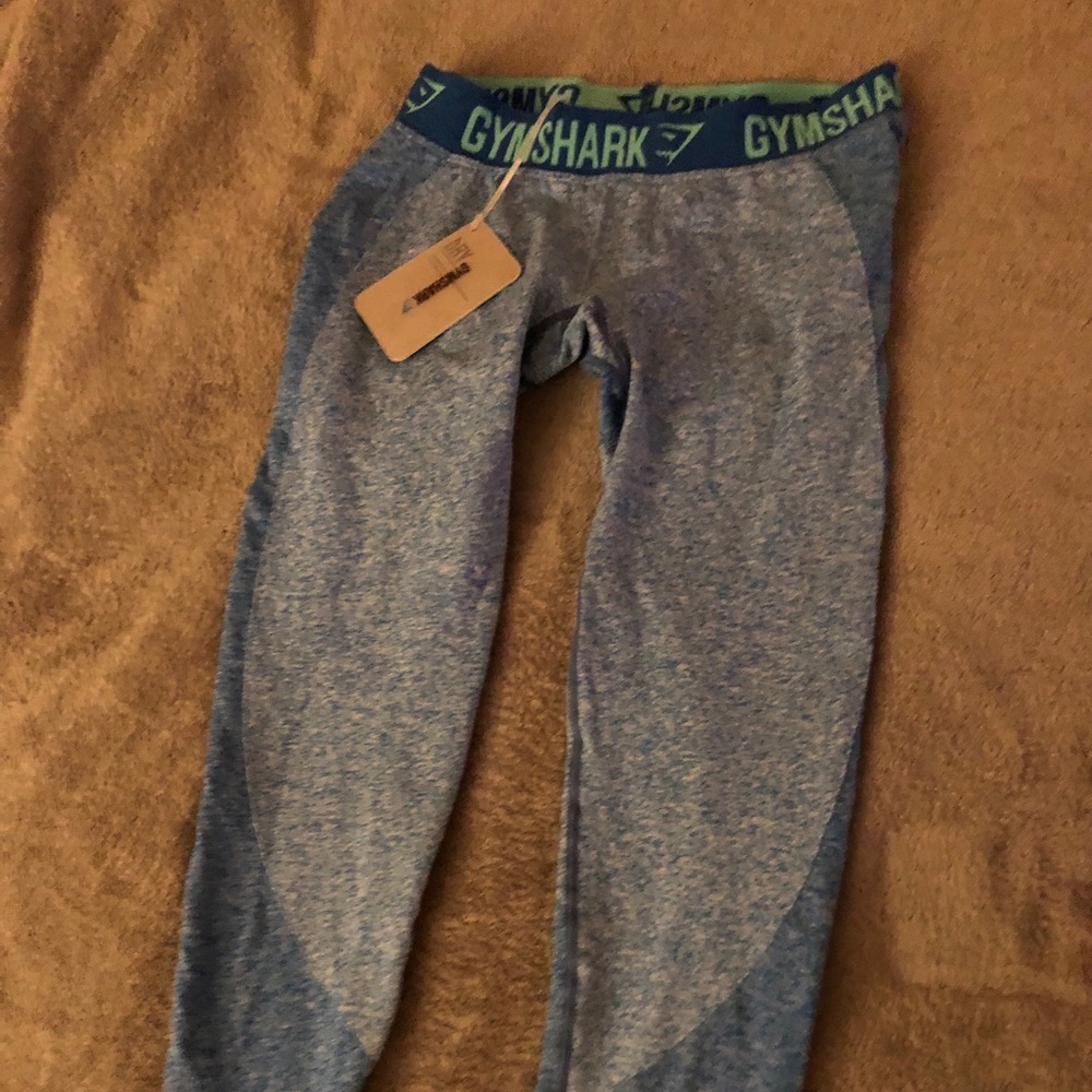 Blue gymshark flex leggings